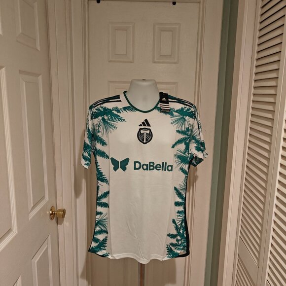 adidas Portland Timbers 2024/25 Away Jersey Men's Sizes S - XL NWT MLS Natural - Picture 3 of 16